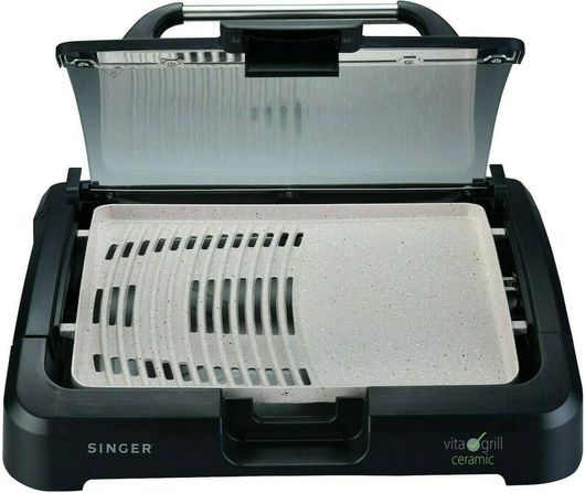 Ηλεκτρική Ψησταριά - Γκριλιέρα Singer Vita Grill VG-2200 Ceramic 2200W