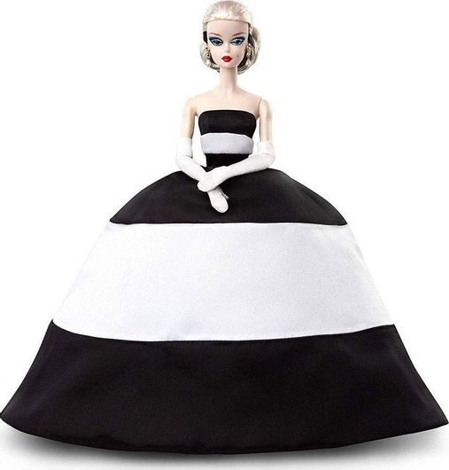 Κούκλα Barbie Mattel Συλλεκτική 60 Χρόνια Black & White Forever για 6+ Ετών