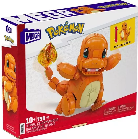 Τουβλάκια Mega Bloks Pokemon Charmander 750τμχ για 3+ Ετών