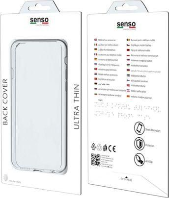 Θήκη Κινητού Senso Back Cover για Meizu M3S Πλαστικό Διάφανο