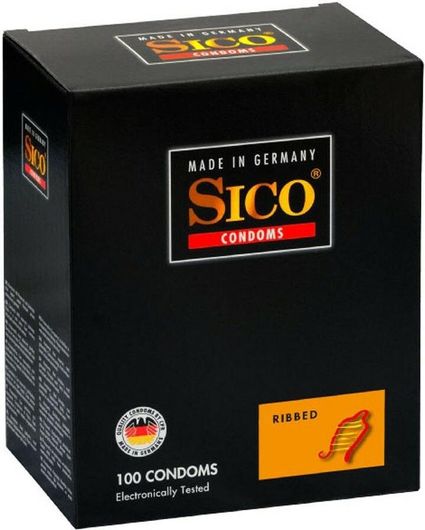 Προφυλακτικά CPR Sico Ribbed 100 τμχ