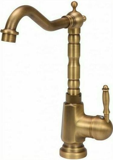 Μπαταρία Νιπτήρα Fala Retro 75832 Πάγκου Αναμεικτική Μπρούτζινο