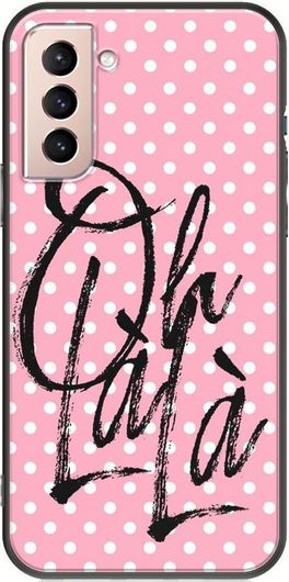 Θήκη Κινητού Back Cover για Samsung Galaxy S21 - Black TPU - Oh La La