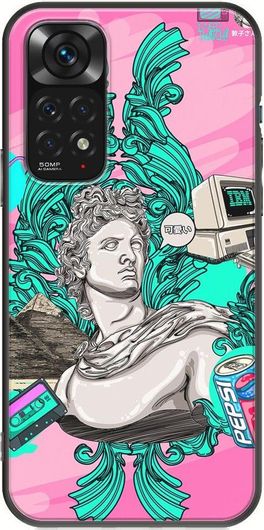 Θήκη Κινητού Back Cover για Xiaomi Redmi Note 11 / 11s - Black TPU - Nostalgia