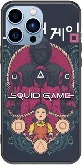 Θήκη Κινητού Back Cover για Apple iPhone 14 Pro Max - Black TPU - Squid Game