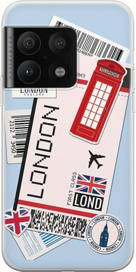 Θήκη Κινητού Back Cover για OnePlus 10 Pro - Flexible TPU - Ticket To London