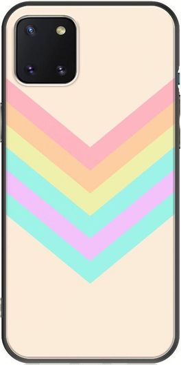 Θήκη Κινητού Back Cover για Samsung Galaxy Note 10 Lite - Black TPU - The Rainbow