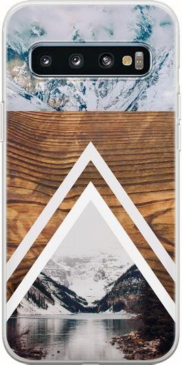 Θήκη Κινητού Back Cover για Samsung Galaxy S10 Plus - Flexible TPU - Snow View