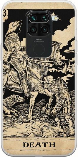 Θήκη Κινητού Back Cover για Xiaomi Redmi Note 9 - Flexible TPU - Tarot Cards - Death
