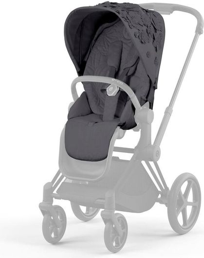 Κάθισμα Καροτσιού Cybex Priam Seat Pack 2022 Simply Flowers Γκρι