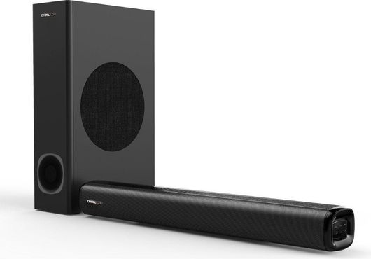 Soundbar Crystal Audio CASB160S 160W 2.1 Bluetooth & HDMI με Τηλεχειριστήριο Μαύρο