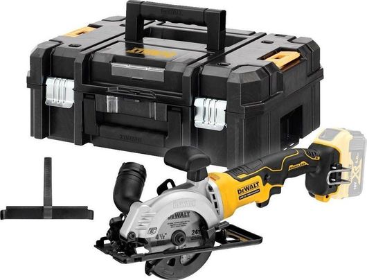 Δισκοπρίονο Dewalt DCS571NT-XJ 18V Solo με Σύστημα Αναρρόφησης