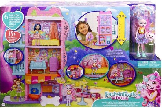 Παιχνίδι Κουκλόσπιτο Mattel Enchantimals Πλαστικό