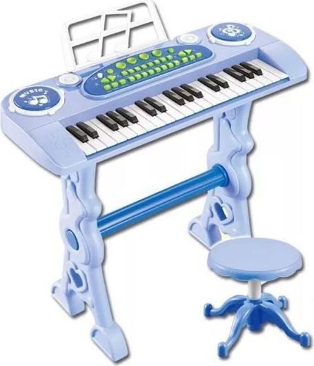 Σετ Αρμόνιο με Σκαμπώ & Αντάπτορα 32803A για 3+ Ετών