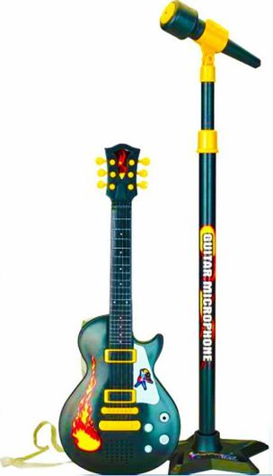 Ηλεκτρική Κιθάρα Zita Toys 00806017Micb Παιδική με Μικρόφωνο για 6+ Ετών