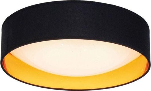 Πλαφονιέρα Οροφής Viokef Alice Πλαστικό 40cm Μαύρο