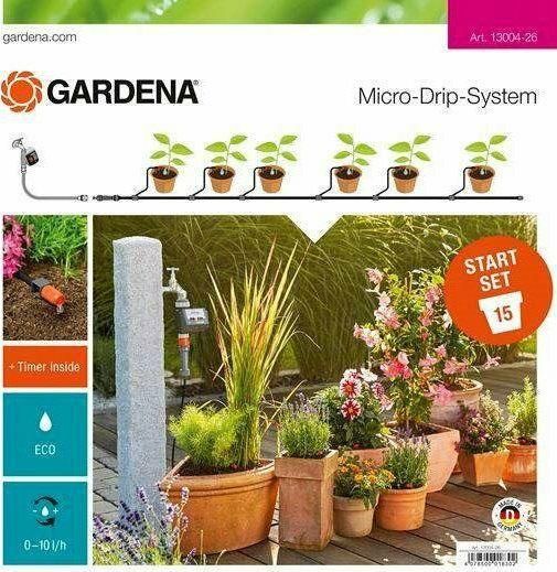 Σετ Ποτίσματος Gardena 13004-26 Micro-Drip Με Προγραμματιστή