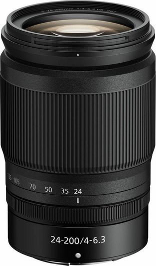 Φωτογραφικός Φακός Nikon Full Frame 24-200mm f/4-6.3 VR Standard Zoom / Wide Angle για Nikon Z Mount Black