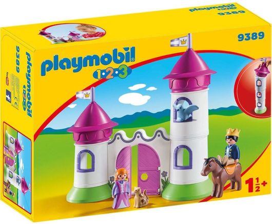 Playmobil 123 Castle With Stacking Tower για 1.5+ ετών