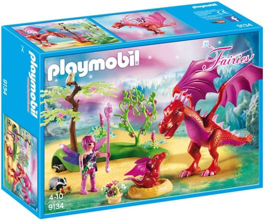 Playmobil Fairies Δρακομαμά με Το Μωρό Της για 4+ Ετών #9134