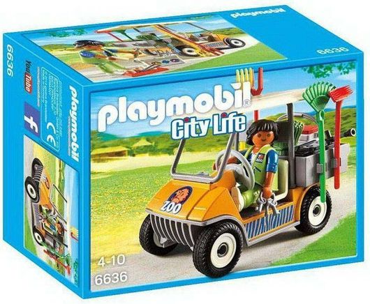 Playmobil City Life Όχημα Φύλακα Ζωολογικού Πάρκου για 4+ Ετών