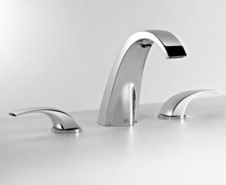 Μπαταρία Νιπτήρα Horus Nouvelle Vague 40.260CH 3 Οπών Ασημί