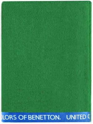 Πετσέτα Θαλάσσης Benetton Rainbow 160x90cm Πράσινο