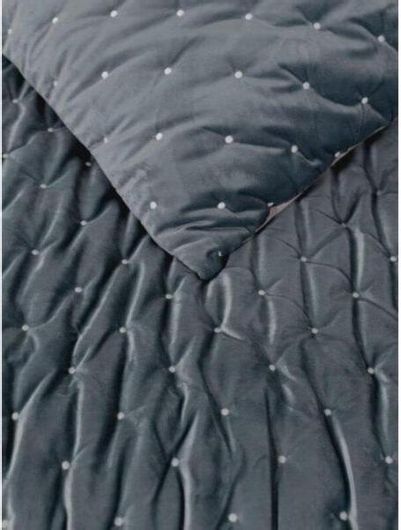 Σετ Μαξιλαροθήκες Γαρύφαλλο GAR-11680 Velvet 50x70cm 2τμχ Γκρι