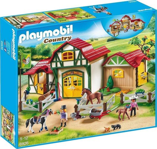 Playmobil Country Μεγάλος Ιππικός Όμιλος για 5+ Ετών #6926
