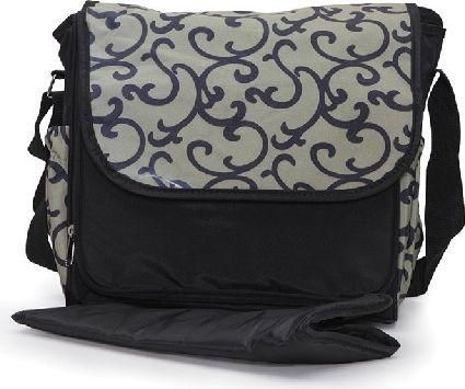 Τσάντα Αλλαξιέρα Cangaroo Ώμου / Χειρός Cassie 24.5x26cm Γκρι