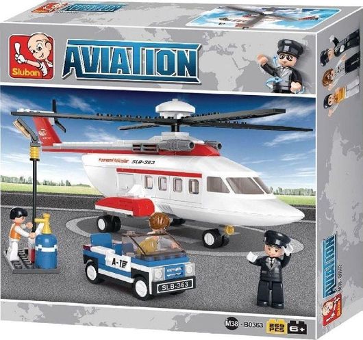 Τουβλάκια Sluban Aviation: Personal Helicopter για 6+ Ετών 259τμχ