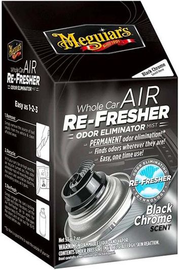 Σπρέι Αυτοκινήτου Air Re-fresher Meguiar's Black Chrome 59ml