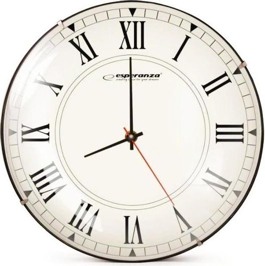 Ρολόι Τοίχου Esperanza Roma Πλαστικό 30cm