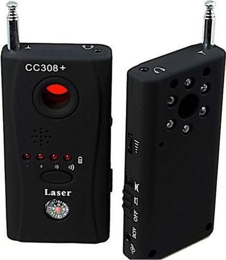 Ανιχνευτής Κοριών & Κάμερας CC308 Μαύρο