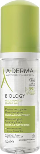 A-Derma Biology Hydra-Protective Αφρός Καθαρισμού Προσώπου 150ml