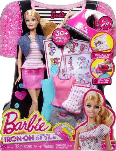 Barbie Mattel Μοδάτες Στάμπες για 5+ Ετών