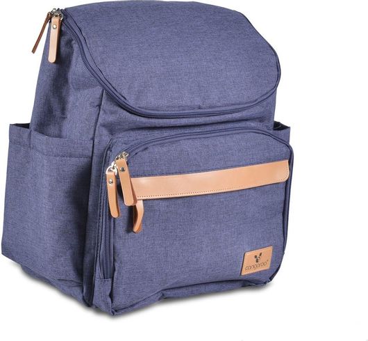 Τσάντα Αλλαξιέρα Cangaroo Megan Πλάτης 43x37x46cm Μπλε