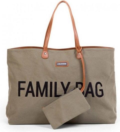 Τσάντα - Αλλαξιέρα Childhome Family Bag Ώμου/Χειρός BR75998 Khaki