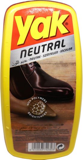 Σπόγγος Υποδημάτων Αυτογυάλιστος Yak Neutral 12992 50gr