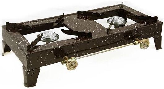 Επιτραπέζιο Κουζινακι Υγραερίου Υψηλής Πίεσης Calfer Ελ. 200 2 Εστιών