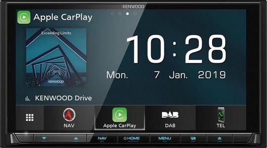Ηχοσύστημα Αυτοκινήτου Kenwood DNX9190DABS Universal 2DIN Bluetooth/USB/WiFi/GPS με Οθόνη Αφής 6.8"