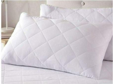 Προστατευτικό Σετ Κάλυμμα Μαξιλαριών Γαρύφαλλο 13146 Καπιτονέ 50x70cm Λευκό