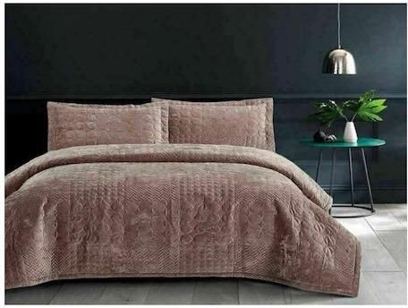 Σετ Μαξιλαροθήκες Γαρύφαλλο Oxford Nuovo Βελούδο 2τμχ 50x70cm Αμέθυστος