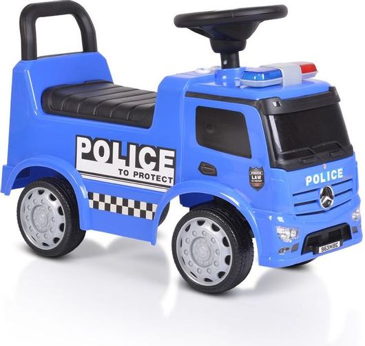 Περπατούρα Moni Mercedes Antos 657 Police Ride On Αυτοκινητάκι για 12+ Μηνών Μπλε