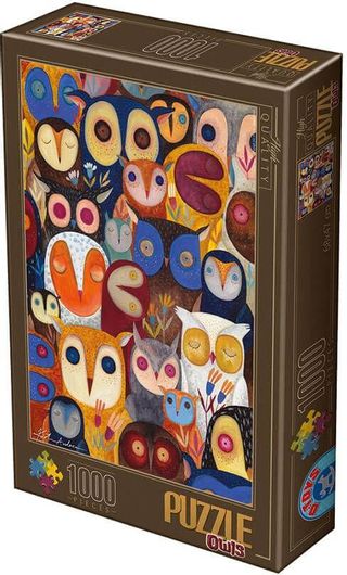 Puzzle Kurti Andrea Owls 2D 1000 Κομμάτια