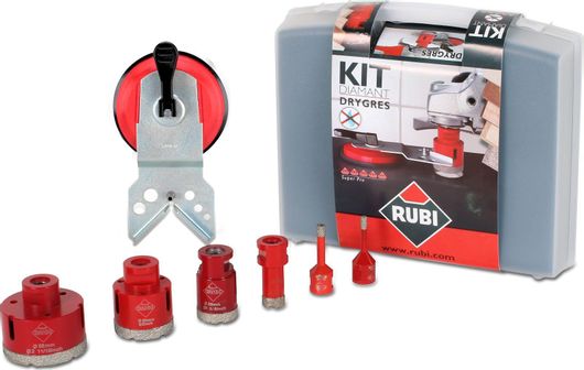 Σετ Ποτηροπρίονα Rubi 50996 Ξηρής Κοπής Διάμετρο 6mm-68mm για Μέταλλο