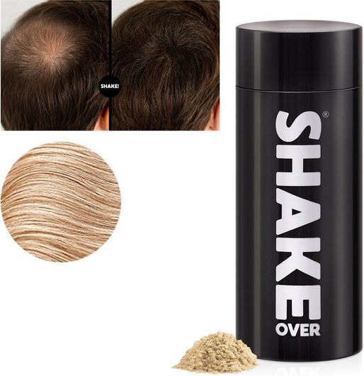 Ίνες Πύκνωσης Μαλλιών Shakeover Κερατίνης με Ψευδάργυρο 30gr Ανοιχτό Ξανθό