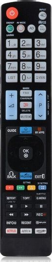 Συμβατό Τηλεχειριστήριο Τηλεόρασης για LG smart TV L930+3