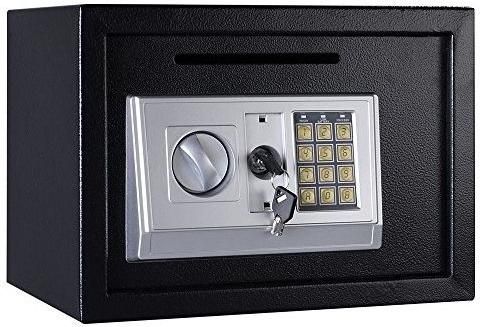 Χρηματοκιβώτιο Wellsafe KRM004 1002099 με Κλειδαριά Μαύρο