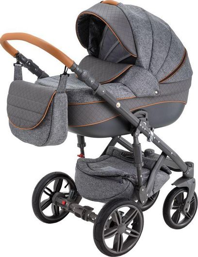 Πολυκαρότσι Μωρού Adamex Encore 2σε1 για Νεογέννητα 78Χ30Χ60 Navy Μπλε